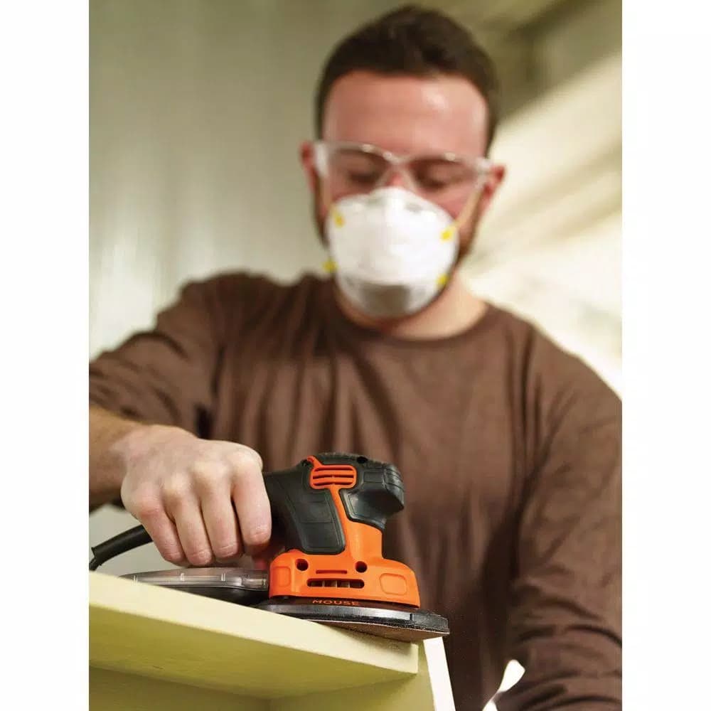 BLACK+DECKER BDEMS600 1.2 Amp Corded Detail Mouse Sander