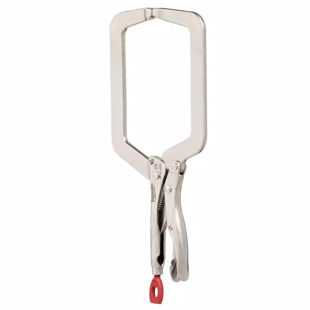 Milwaukee 9 in. Torque Lock Deep Reach Locking C-Clamp with Hardened Jaws
