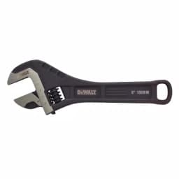 DEWALT 6 in. Steel Adjustable Wrench thumbnail 1