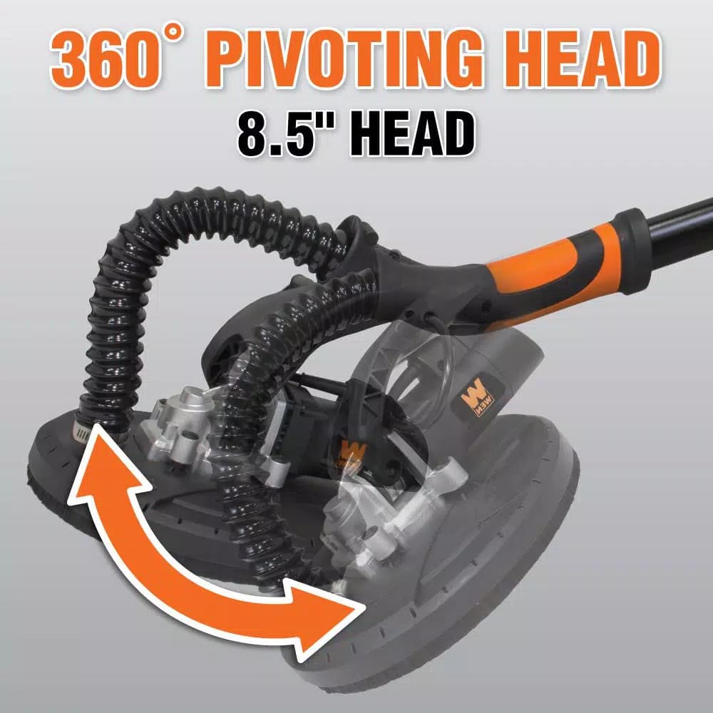 WEN 5 Amp Corded Variable Speed Drywall Sander with 15 ft. Dust Hose