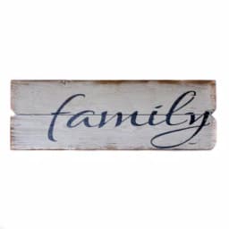 Unbranded Boulder Innovations "Family" Printed Wood Wall Art - 12 x 36 in. Rustic Farmhouse Sign thumbnail 2