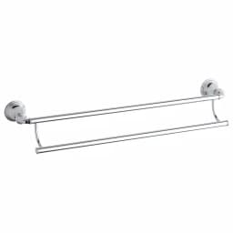 KOHLER Devonshire 24 in. Double Towel Bar, Polished Chrome thumbnail 1