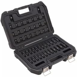 DEWALT 48-Piece 1/4 in. Drive Metric and SAE Impact Socket Set with DirectTorque Technology thumbnail 1