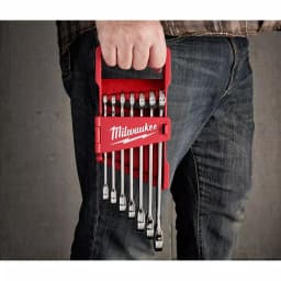 Milwaukee 7-Piece SAE Ratcheting Combination Wrench Set thumbnail 14