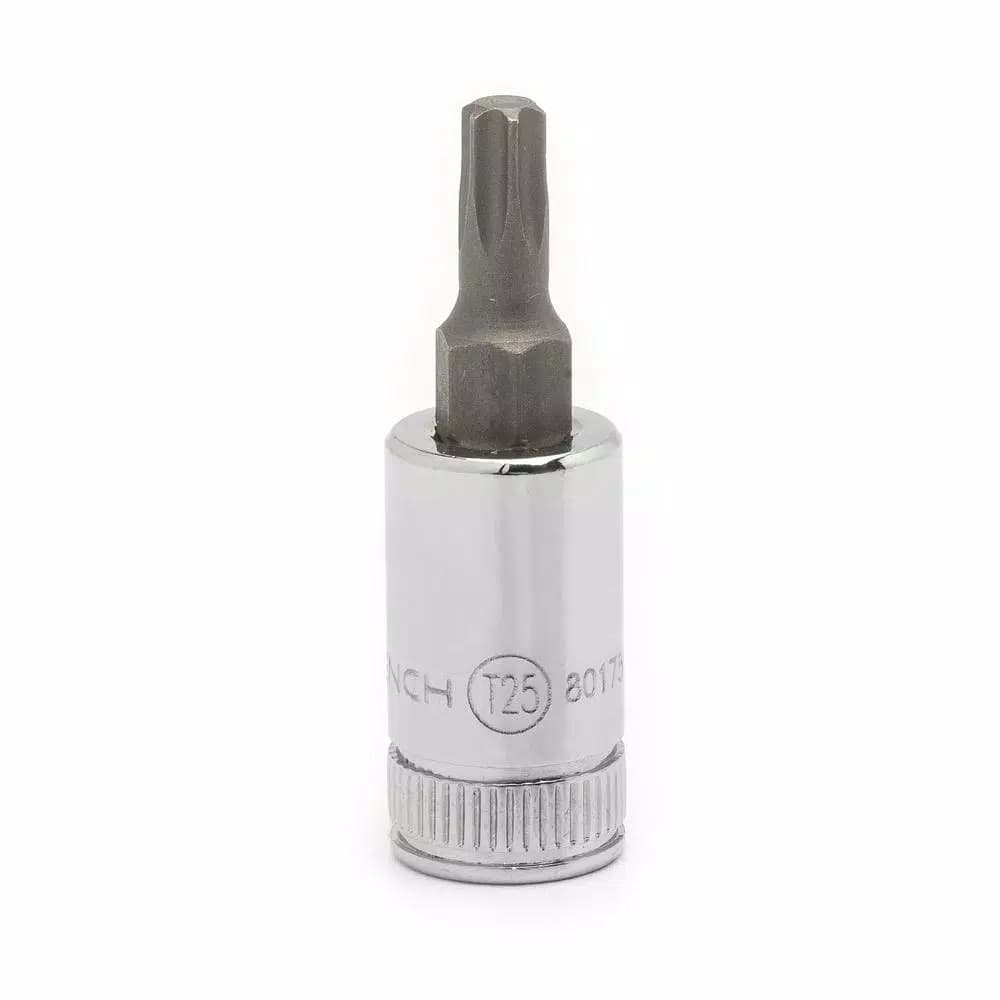 GearWrench 13-Piece Torx Press Fit Bit Socket Set, Chrome Vanadium Steel