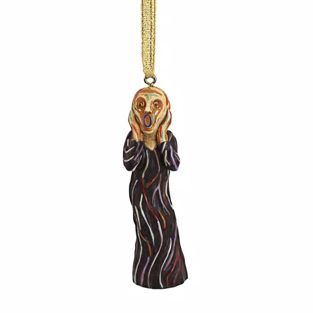 Design Toscano The Silent Scream 3-Piece Holiday Ornament Set