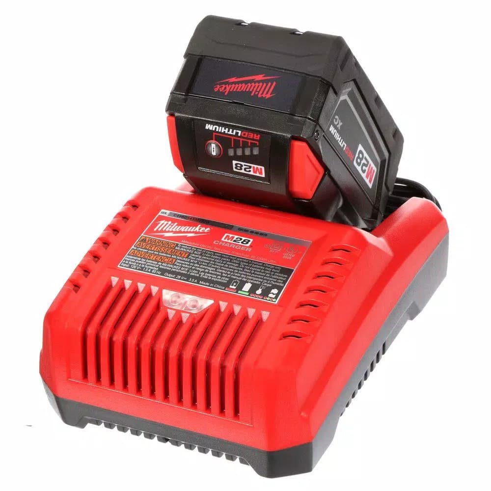 Milwaukee M28 28V Cordless 1/2 in. Right Angle Drill Kit with 3.0 Ah Battery and Charger