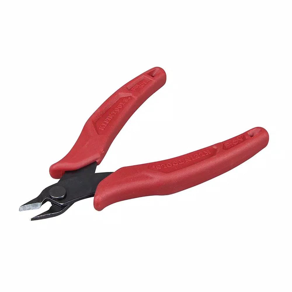 Klein Tools 5 in. Light-Weight Precision Flush Cutter for Soft Wire up to 16 AWG