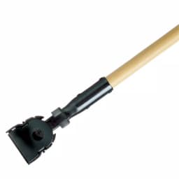 Rubbermaid Commercial Products 60 in. Hardwood Snap-On Dust Mop Handle with 360° Swivel thumbnail 1