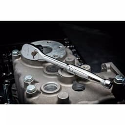 GearWrench 1/2 in. Drive 84 Tooth Full Polish Teardrop Ratchet thumbnail 4