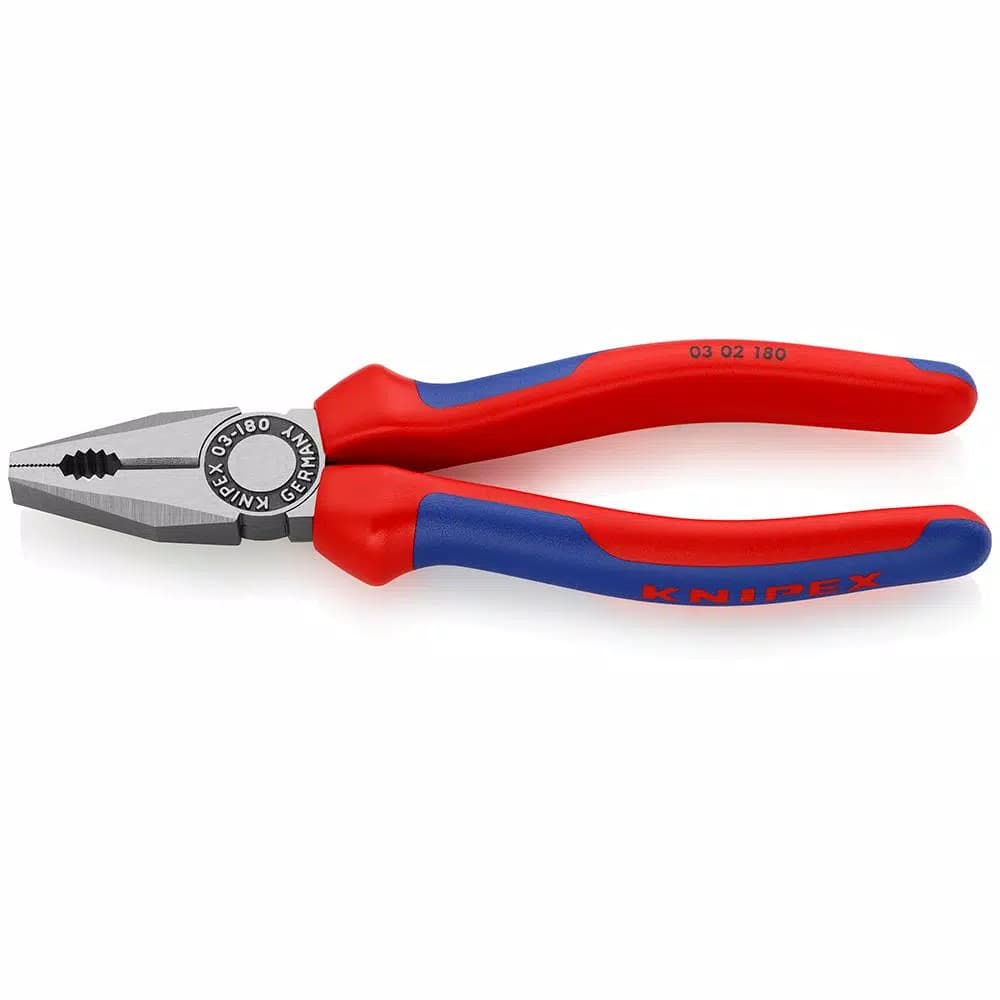 KNIPEX 3-Piece Pliers Set with Combination, Diagonal, and Cobra Water Pump Pliers