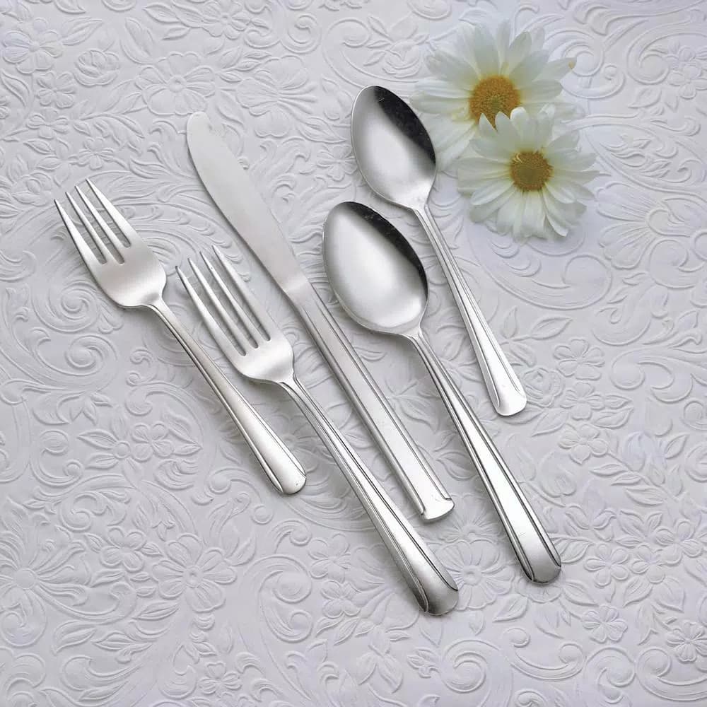 Oneida Heavy Dominion 18/0 Stainless Steel Teaspoons, 36-Piece Set