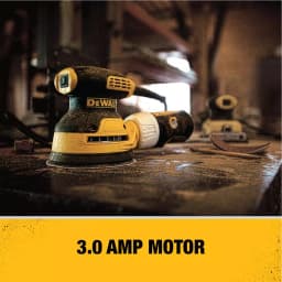 DEWALT DWE6421K 3 Amp Corded 5 in. Random Orbital Hook and Loop Sander thumbnail 3