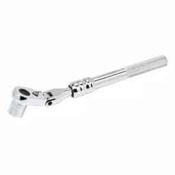 Husky 3/8 in. Drive Flex-Head Extendable Ratchet, 10 in. to 15 in. thumbnail 5