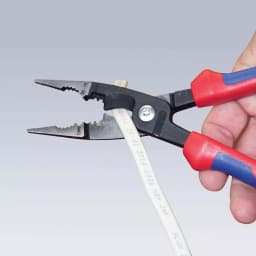 Knipex 6-in-1 Electrical Installation Pliers, Forged Steel Multi-Function Hand Tool thumbnail 2