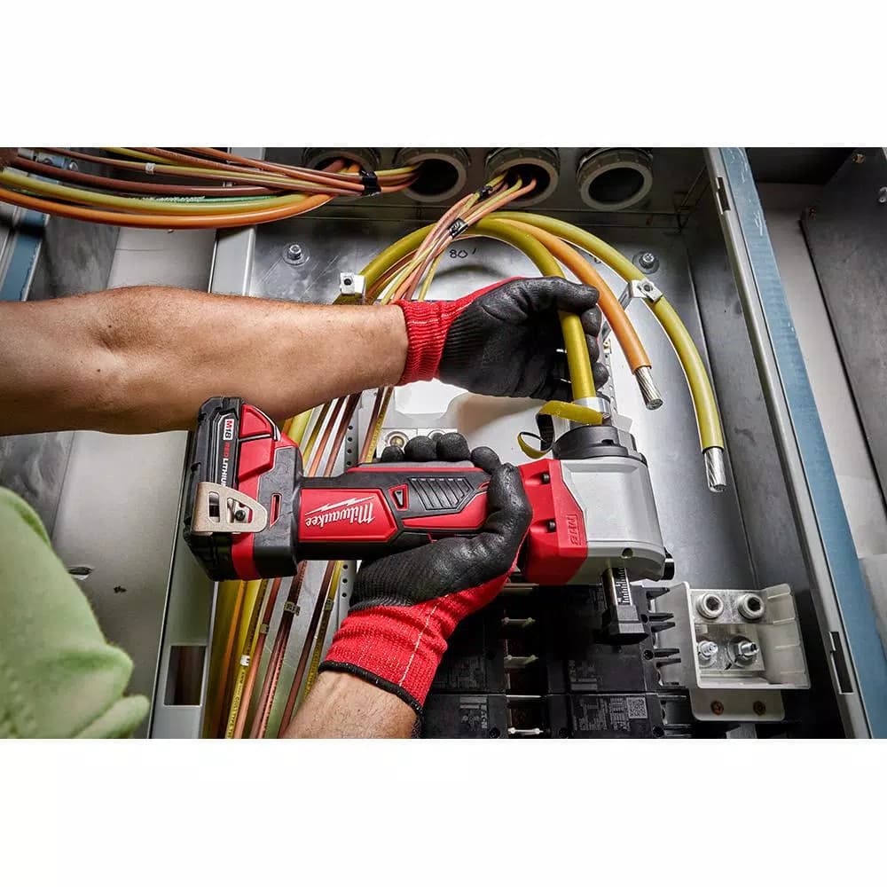 Milwaukee M18 Cordless Cable Stripper Kit for Cu THHN/XHHW Wire, 18V