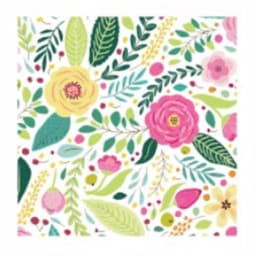 Sugar Plum Party Spring Blossoms SugarPlum Collection Cocktail Napkins, 32-Piece Paper Set thumbnail 1