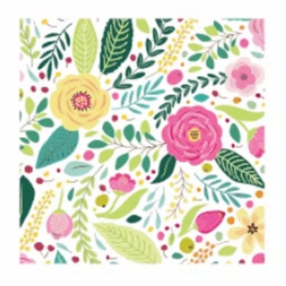 Sugar Plum Party Spring Blossoms SugarPlum Collection Cocktail Napkins, 32-Piece Paper Set