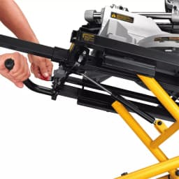 DEWALT 12 in. FLEXVOLT Brushless Sliding Compound Miter Saw Kit with Rolling Stand thumbnail 3