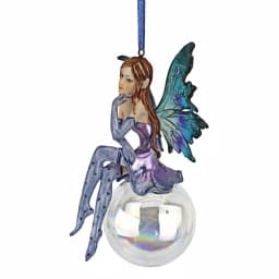 Design Toscano 5.5 in. Snow Fairy Goddess Holiday Ornament thumbnail 2