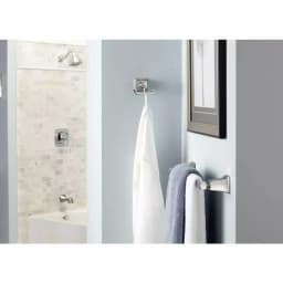 Moen Kingsley 18 in. Single Towel Bar in Chrome thumbnail 2