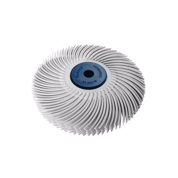 Dedeco Sunburst 3 in. 6-Ply Radial Discs 120-Grit Medium Cleaning and Polishing Tool
