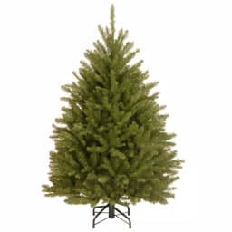National Tree Company 4.5 ft. Dunhill Fir Hinged Artificial Christmas Tree with Metal Stand thumbnail 1