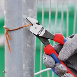 KNIPEX 5-1/2 in. High Leverage Diagonal Cutters with Comfort Grip thumbnail 5
