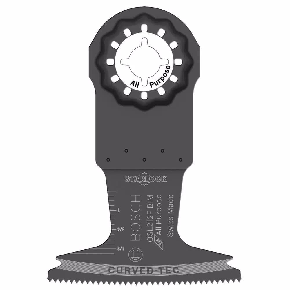 Bosch Starlock Oscillating Multi-Tool Accessory Blade Set, 6-Piece Carbide Cutting Kit