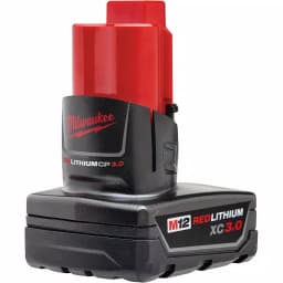 Milwaukee M12 12V XC 3.0 Ah Lithium-Ion Extended Capacity Battery Pack (2-Pack) thumbnail 5