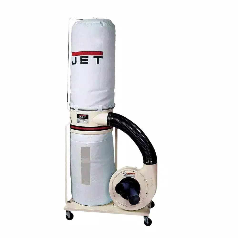 JET DC-1100VX 1.5 HP 1100 CFM Dust Collector with Vortex Cone, 115/230V