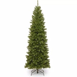 National Tree Company 6 ft. North Valley Spruce Slim Artificial Christmas Tree, Unlit Pencil Style thumbnail 1