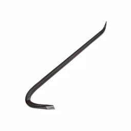 TEKTON 18 in. Wrecking Bar Pry Bar with Chisel Ends and V Nail Slot thumbnail 1