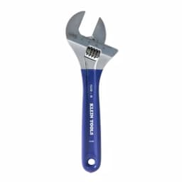 Klein Tools 8 in. Extra Wide Jaw Adjustable Wrench, 1-1/2 in. Capacity thumbnail 3