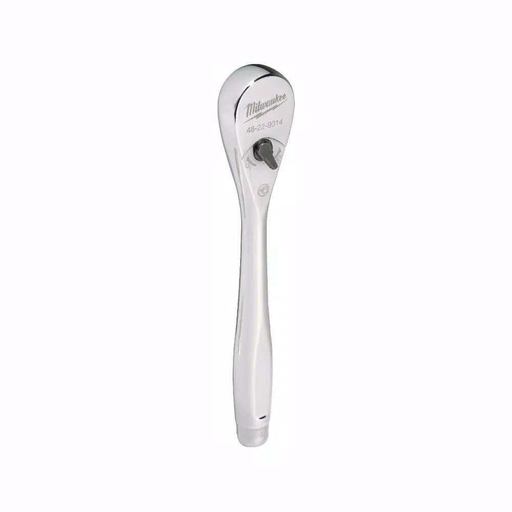 Milwaukee 1/4 in. Drive 90-Tooth Slim Profile Ratchet
