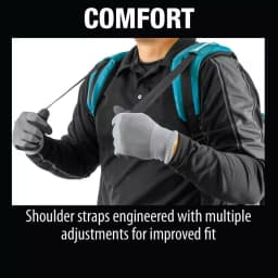 Makita EB7660WH 75.6cc MM4 4-Stroke Commercial Backpack Blower, 206 MPH, 706 CFM thumbnail 8