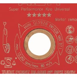 Hilti 5 in. SPX Diamond Sandwich Tuck Point Blade, Super Performance (6-Pack) thumbnail 4