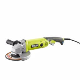 RYOBI 7 in. 10 Amp Corded Angle Grinder with Variable Speed, 6500 rpm thumbnail 1