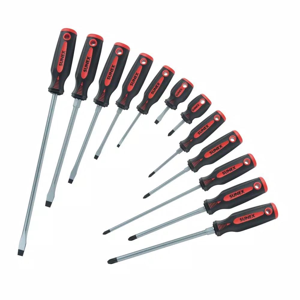 SUNEX TOOLS Sunex 12-Piece Combination Screwdriver Set
