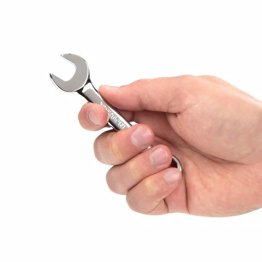 TEKTON 13 mm Stubby Combination Wrench, Chrome Vanadium Steel