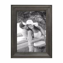 Kate and Laurel Bordeaux Charcoal Gray Wood Gallery Wall Picture Frame Set, 10-Piece thumbnail 3