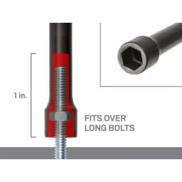 TEKTON 1/4 in. Nut Driver with Patented Three-Sided Handle thumbnail 7