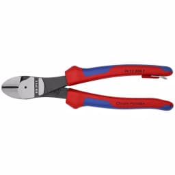 KNIPEX 8 in. High Leverage Angled Diagonal Cutting Pliers with Tether Attachment thumbnail 4