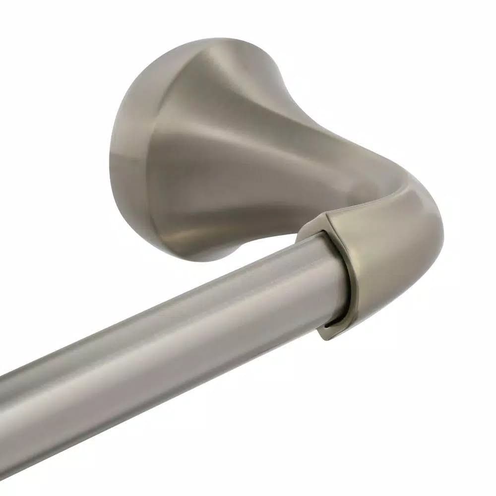 Moen Eva 18 in. Single Towel Bar in Brushed Nickel