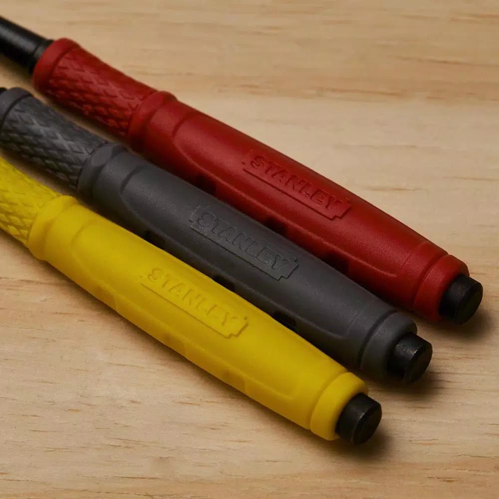 Stanley 3-Piece Nail Punch Set, Precision-Milled Hardened Steel