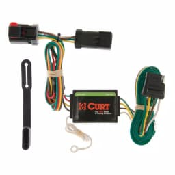 CURT Custom Vehicle-Trailer Wiring Harness, 4-Way Flat T-Connector for Chrysler Caravan, Town & Country, Voyager thumbnail 5