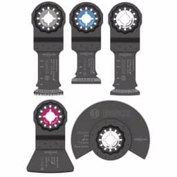 Bosch Starlock 5-Piece Oscillating Multi-Tool Accessory Blade Set thumbnail 1