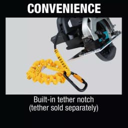 Makita 18V LXT Sub-Compact Brushless 6-1/2 in. Circular Saw with AWS, Tool Only thumbnail 15