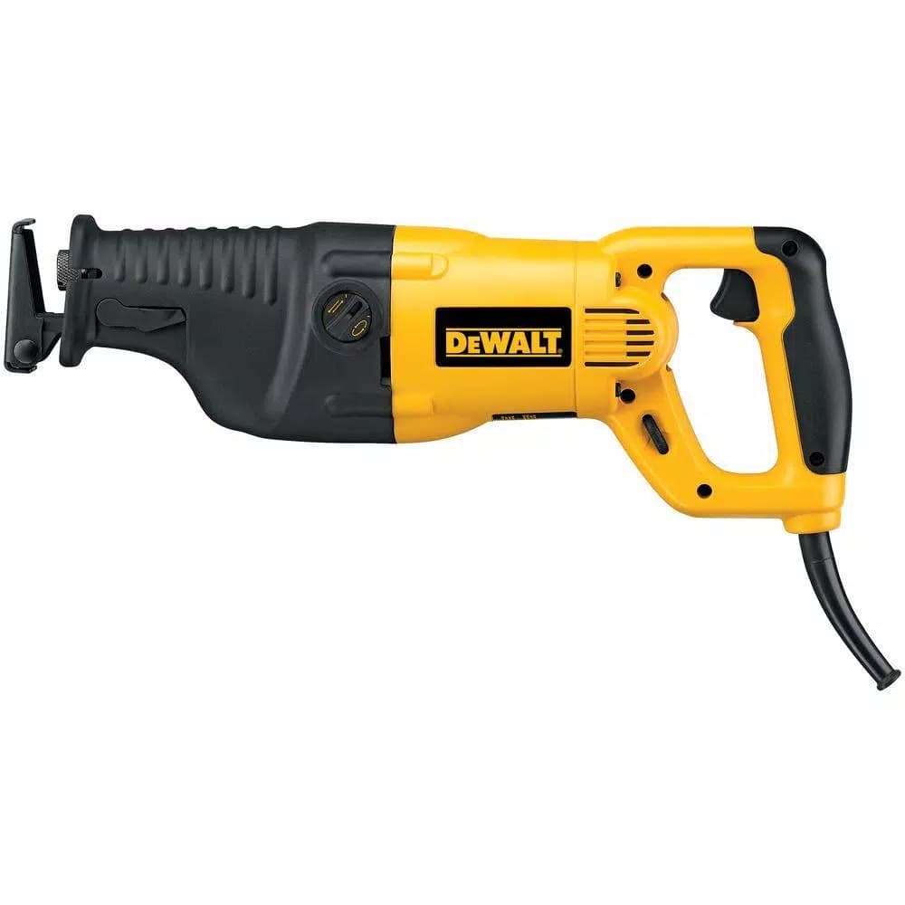DEWALT 13 Amp Corded Reciprocating Saw Kit with Heavy Duty Carrying Case