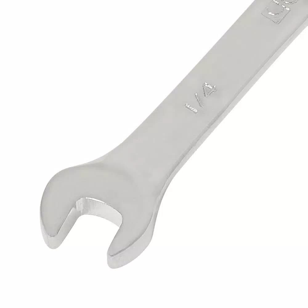 GEARWRENCH 1/4 in. SAE Combination Ratcheting Wrench, 12-Point Steel